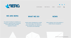 Desktop Screenshot of bergengineering.com.au