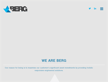 Tablet Screenshot of bergengineering.com.au